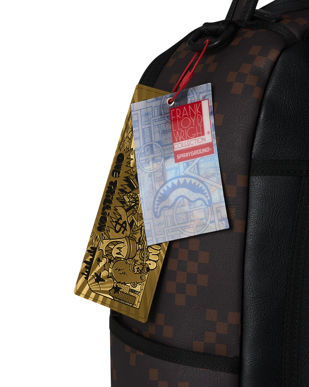 SPRAYGROUND® BACKPACK FRANK LLOYD WRIGHT ALTERNATE ART FOUND DLXSV BACKPACK