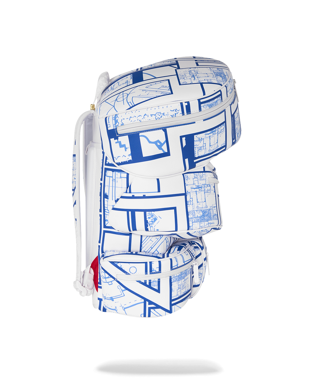 SPRAYGROUND® BACKPACK FRANK LLOYD WRIGHT BLUEPRINT 3D ROUND BACKPACK