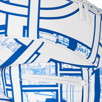 SPRAYGROUND® BACKPACK FRANK LLOYD WRIGHT BLUEPRINT 3D ROUND BACKPACK