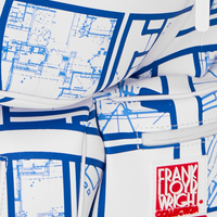SPRAYGROUND® BACKPACK FRANK LLOYD WRIGHT BLUEPRINT 3D ROUND BACKPACK