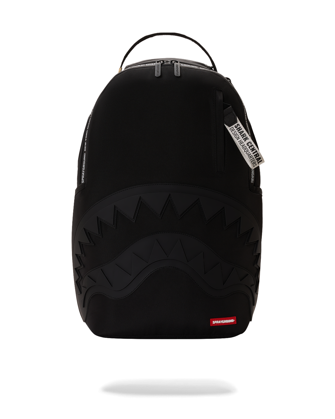 SPRAYGROUND® BACKPACK SHARK CENTRAL PRINTED ZIP BACKPACK