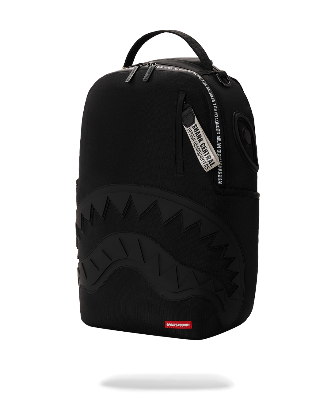 SPRAYGROUND® BACKPACK SHARK CENTRAL PRINTED ZIP BACKPACK