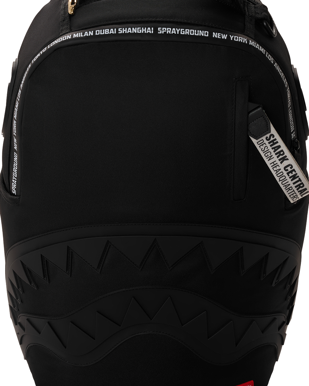 SPRAYGROUND® BACKPACK SHARK CENTRAL PRINTED ZIP BACKPACK