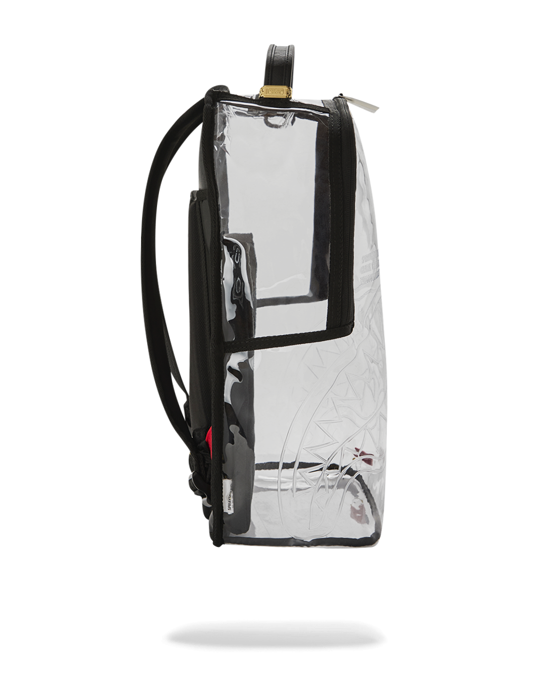 SPRAYGROUND® BACKPACK GUN METAL COLORS CLEAR BACKPACK
