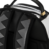 SPRAYGROUND® BACKPACK GUN METAL COLORS CLEAR BACKPACK