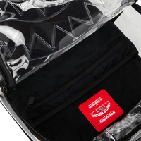 SPRAYGROUND® BACKPACK GUN METAL COLORS CLEAR BACKPACK
