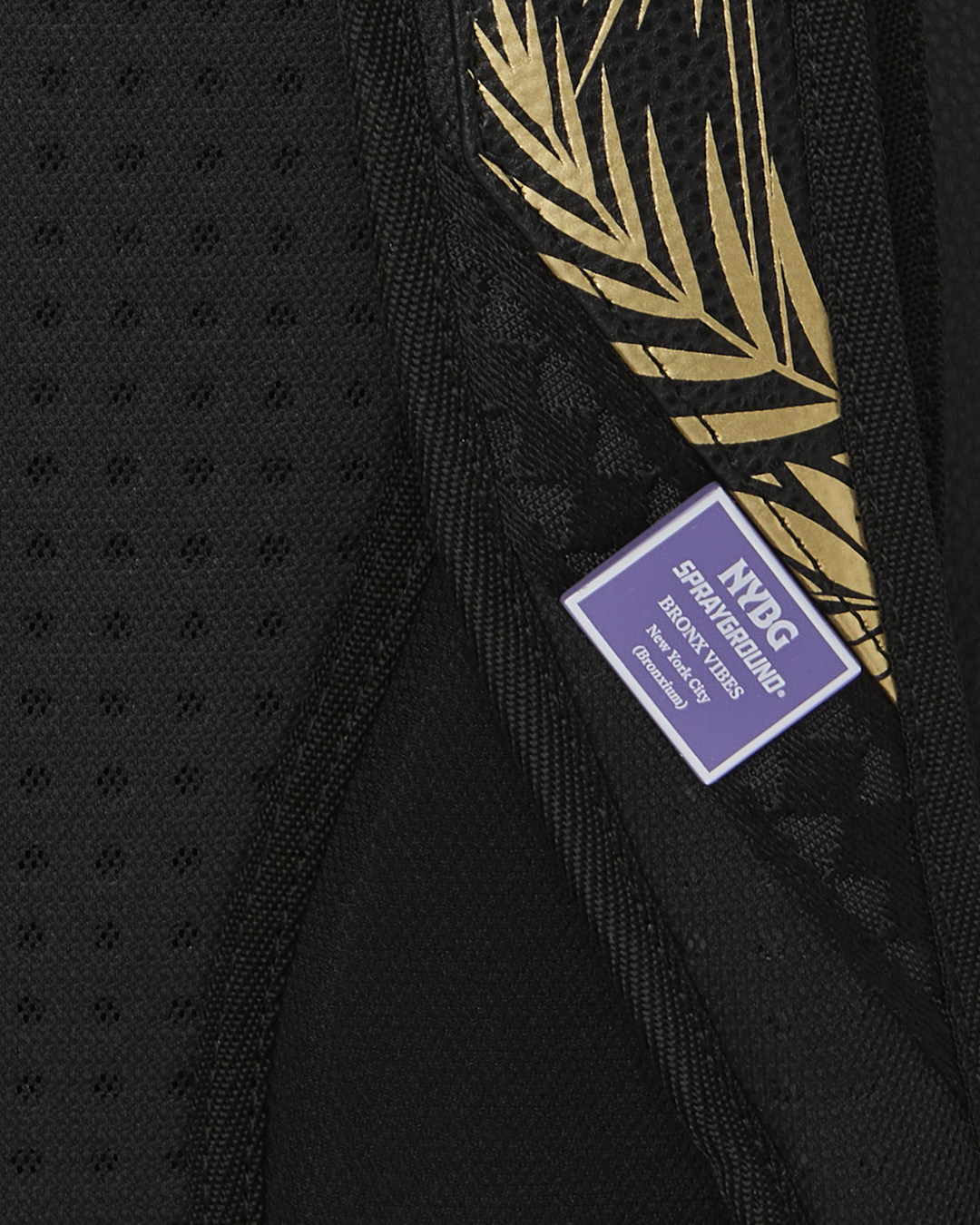 SPRAYGROUND® BACKPACK NYBG GOLD FOIL PRINT BACKPACK