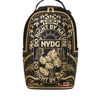 SPRAYGROUND® BACKPACK NYBG GOLD FOIL PRINT BACKPACK