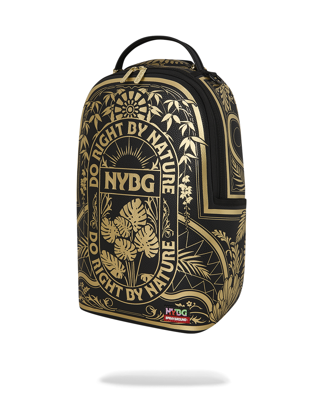 SPRAYGROUND® BACKPACK NYBG GOLD FOIL PRINT BACKPACK