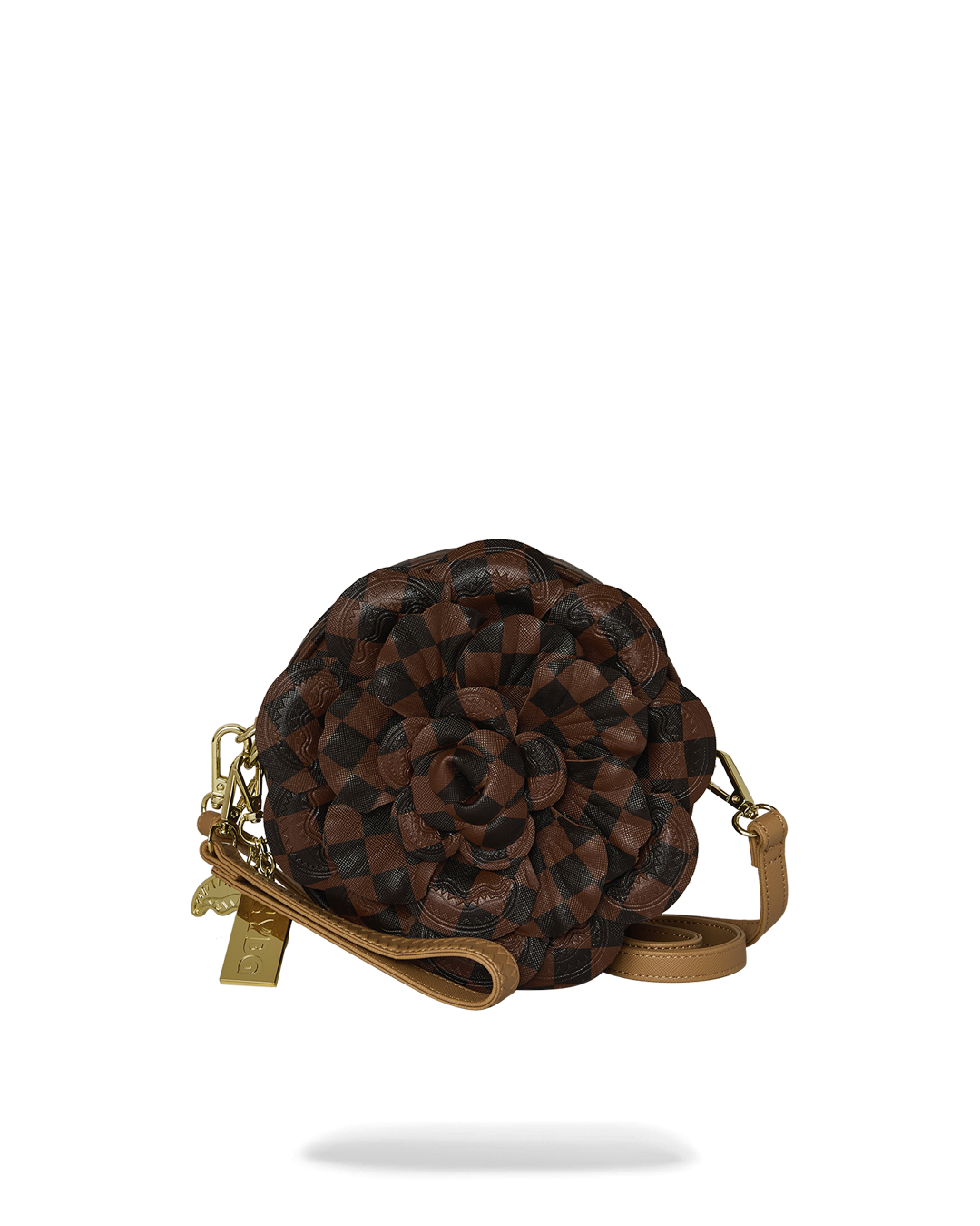 SPRAYGROUND® POUCHETTE NYBG CHECKERED FLOWER POUCHETTE