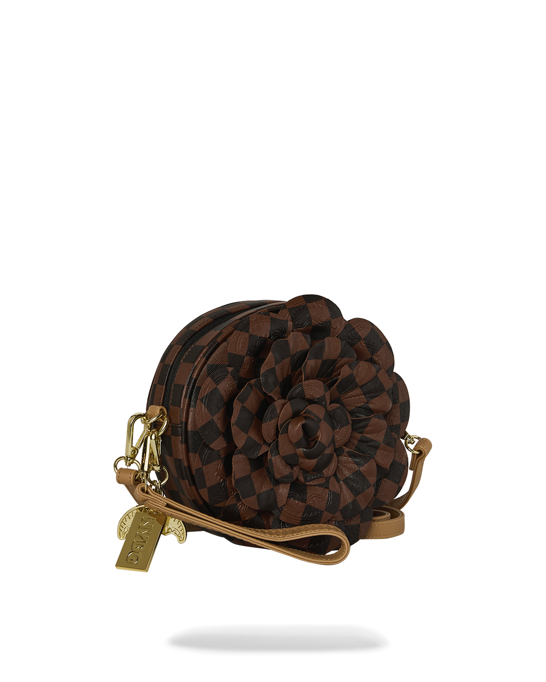 SPRAYGROUND® POUCHETTE NYBG CHECKERED FLOWER POUCHETTE