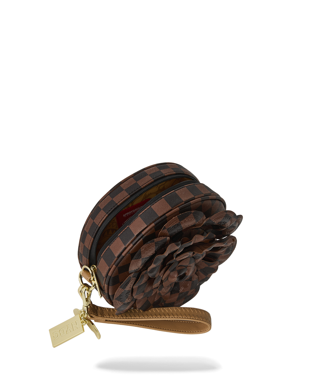 SPRAYGROUND® POUCHETTE NYBG CHECKERED FLOWER POUCHETTE