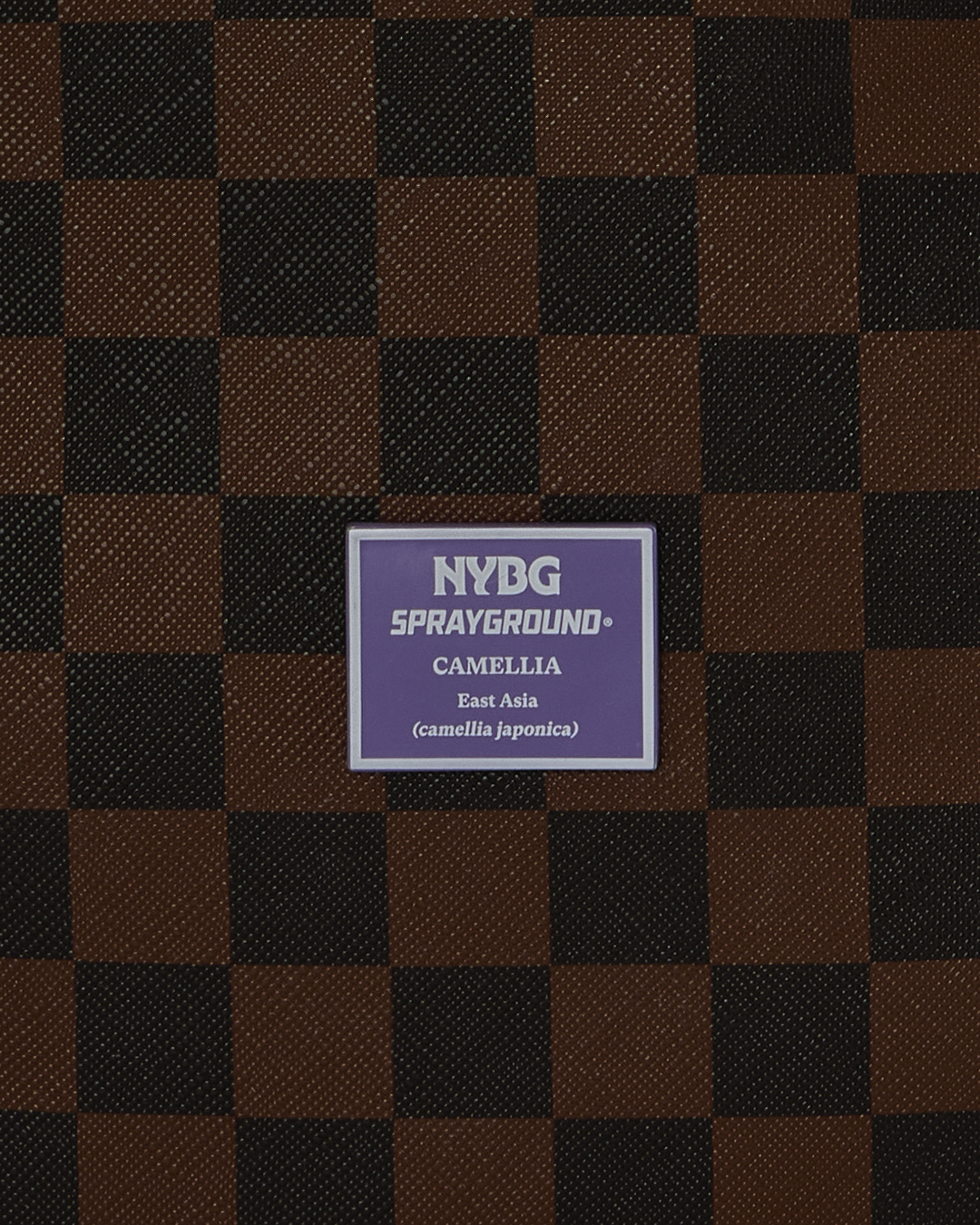 SPRAYGROUND® POUCHETTE NYBG CHECKERED FLOWER POUCHETTE