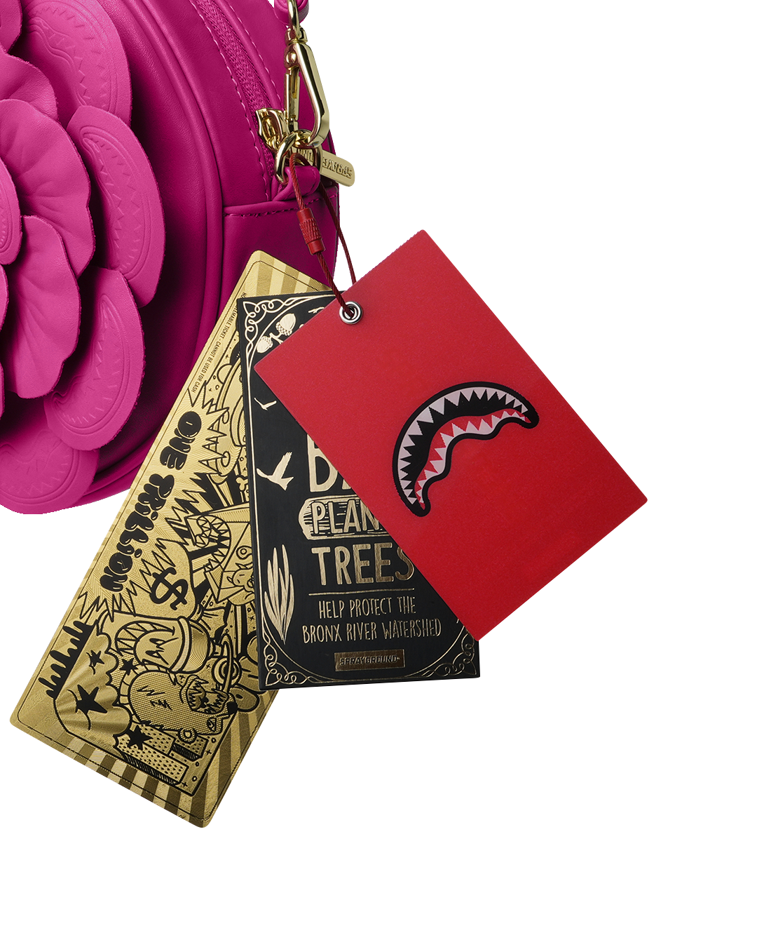 SPRAYGROUND® POUCHETTE NYBG PINK FLOWER POUCHETTE