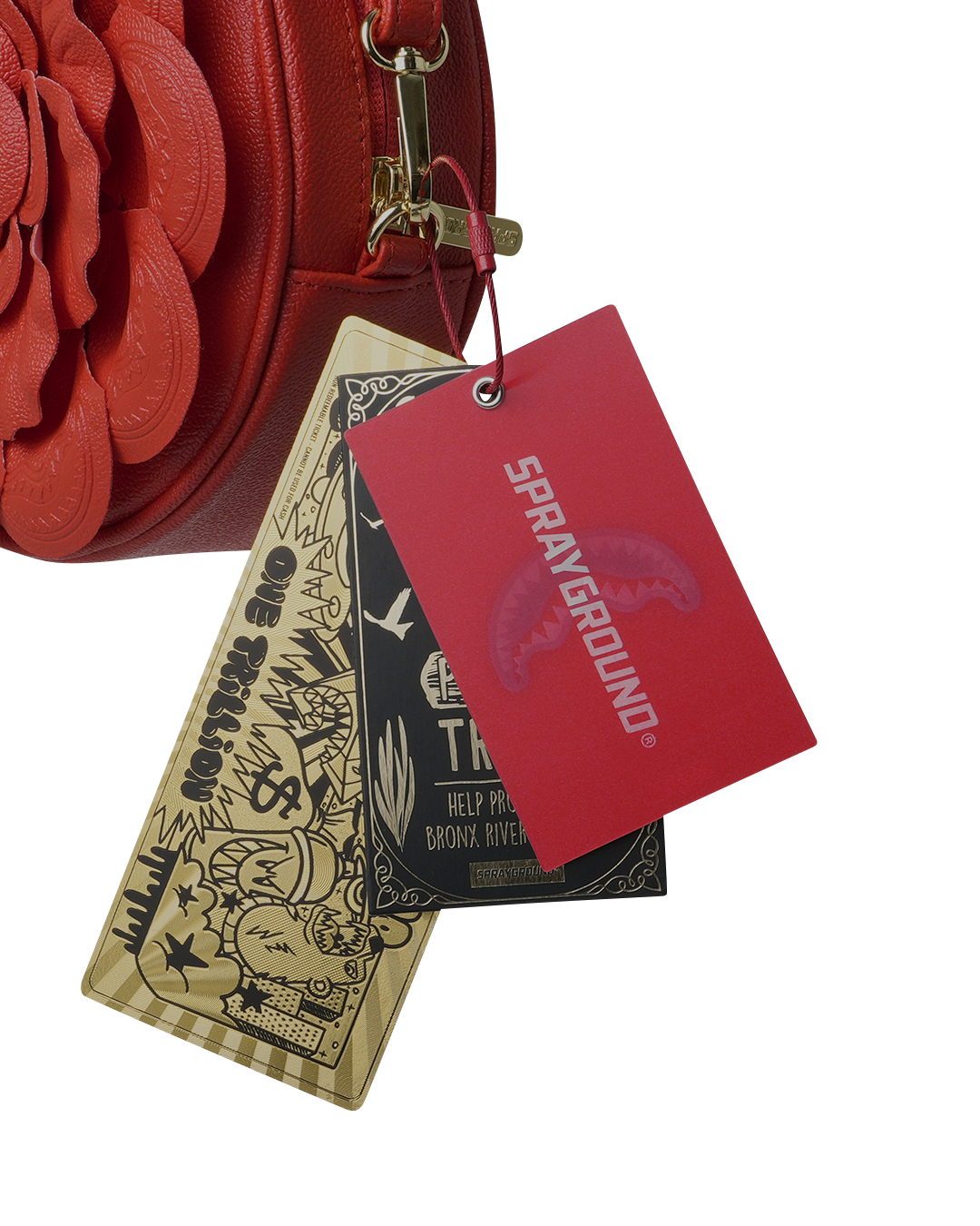 SPRAYGROUND® POUCHETTE NYBG RED FLOWER POUCHETTE