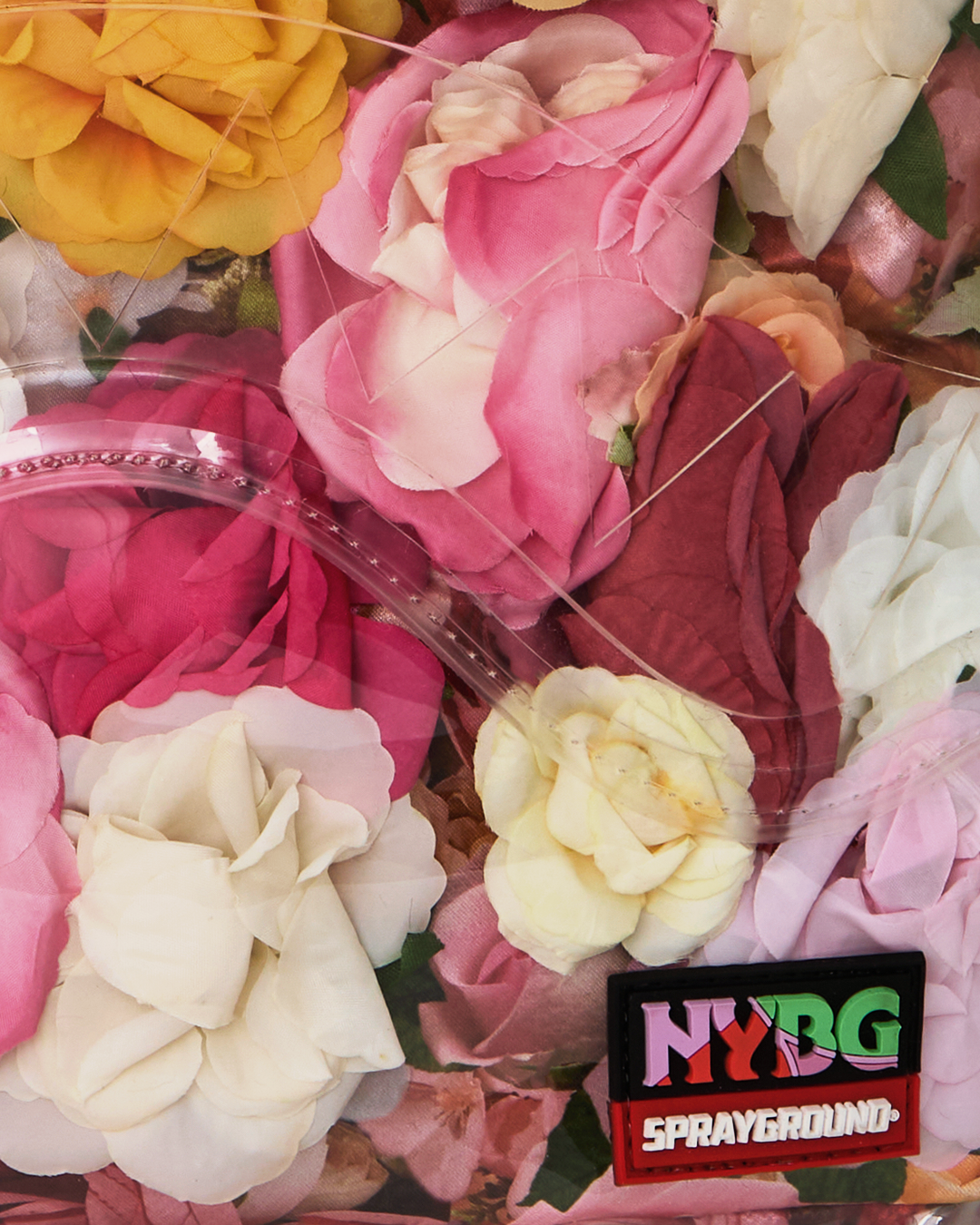 SPRAYGROUND® BACKPACK NYBG FLOWERS CLEAR BACKPACK