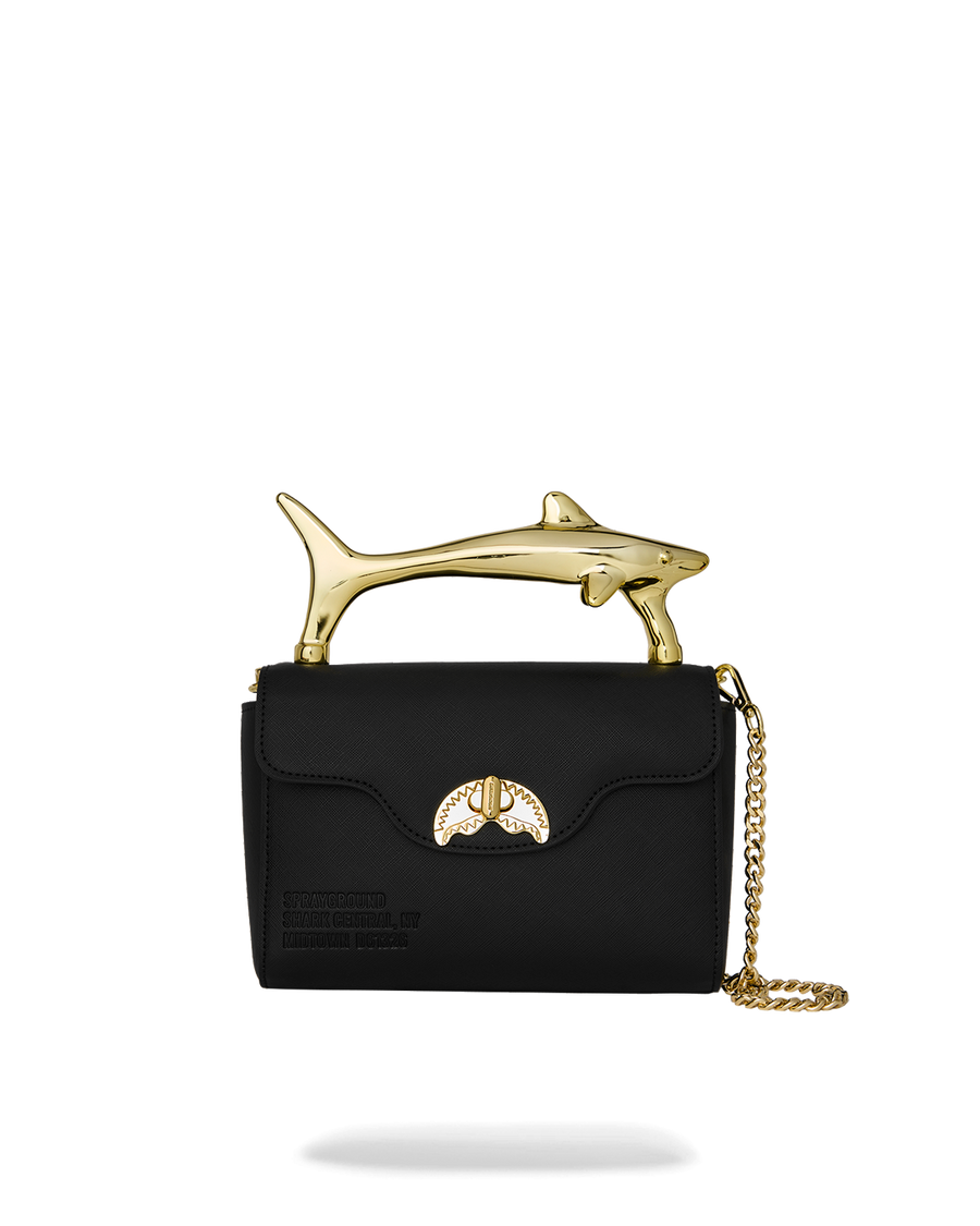 THE GOLDEN FANG SHARK HANDBAG – SPRAYGROUND®