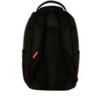 SPRAYGROUNDÂ® BACKPACK SHARK CENTRAL EMBOSSED BLACK NYLON BACKPACK