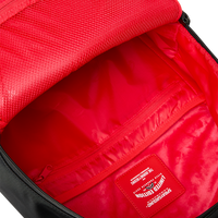 SPRAYGROUND® BACKPACK SHARK CENTRAL BLACK AND WHITE STENCIL BACKPACK