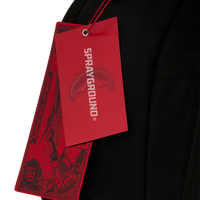 SPRAYGROUND® BACKPACK SHARK CENTRAL BLACK AND WHITE STENCIL BACKPACK