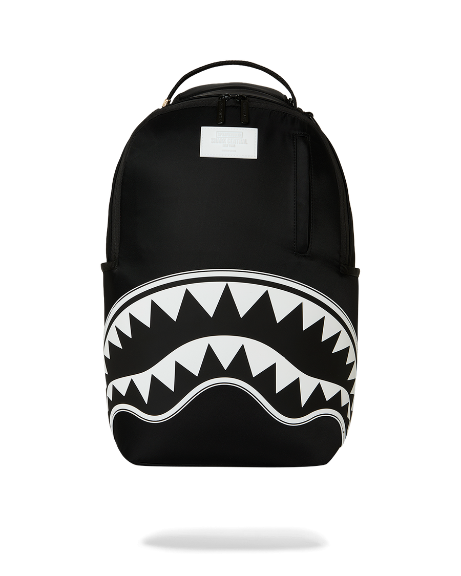 SHARK CENTRAL 2 - BLACK WHITE BACKPACK – SPRAYGROUND®
