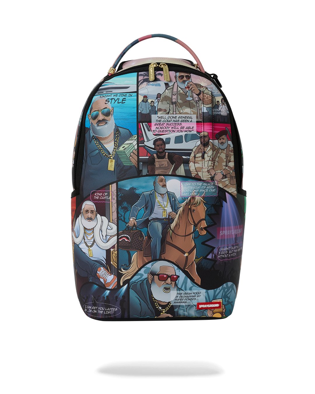 JAMES FIRST CLASS COMIC BACKPACK – SPRAYGROUND®