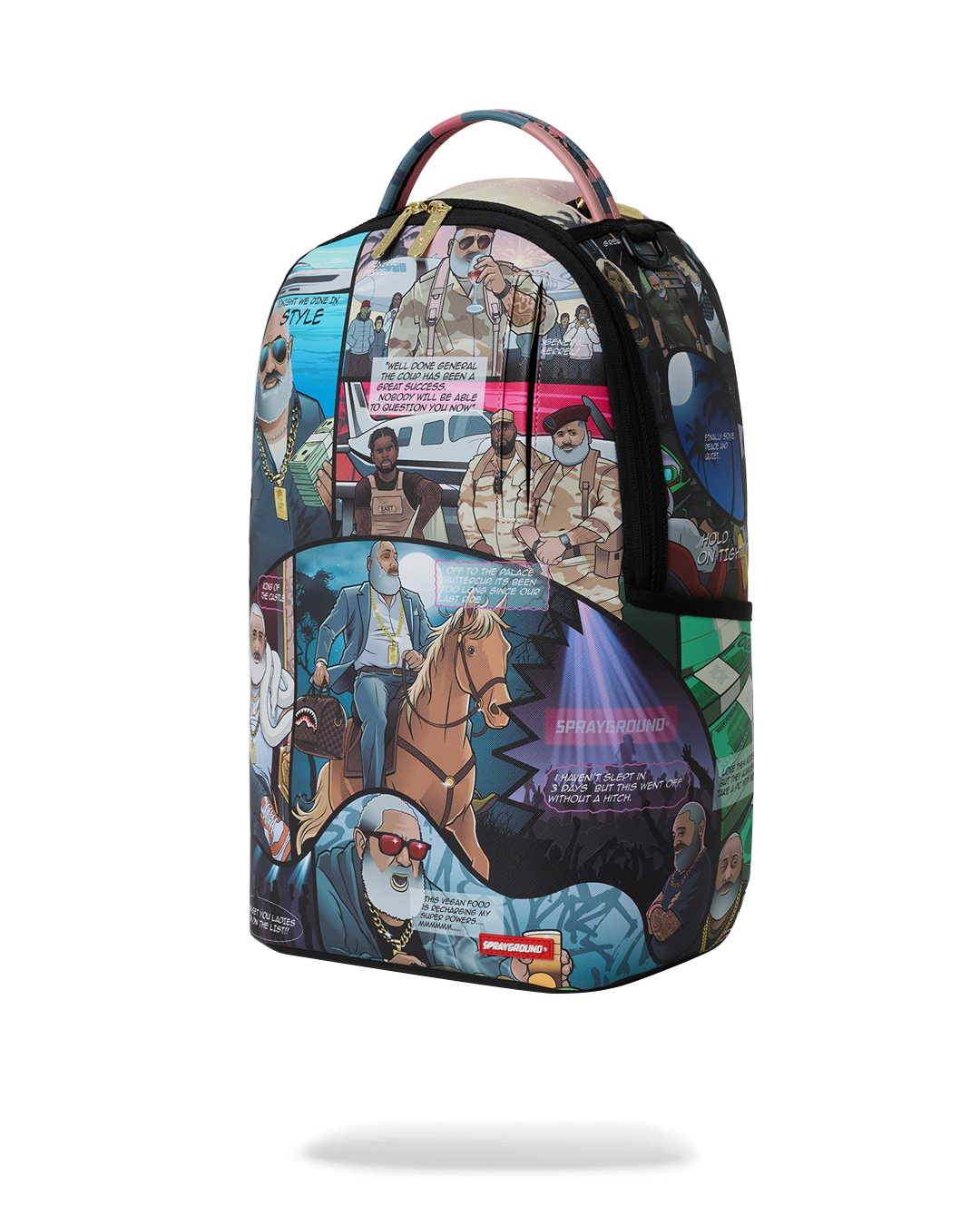 SPRAYGROUND® BACKPACK JAMES FIRST CLASS COMIC BACKPACK