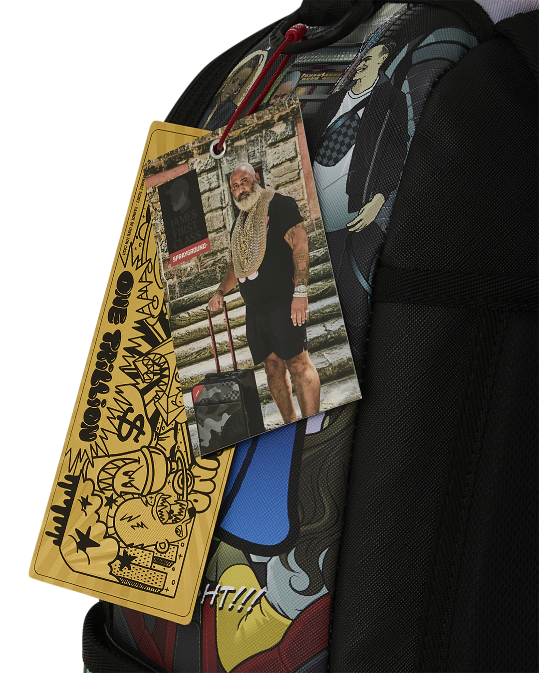 SPRAYGROUND® BACKPACK JAMES FIRST CLASS COMIC BACKPACK