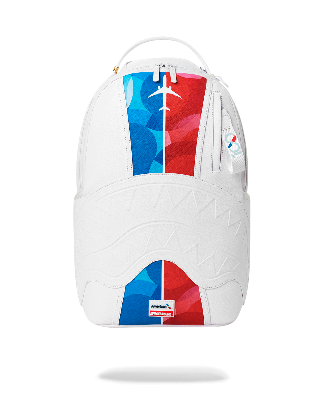 SPRAYGROUND® BACKPACK AMERICAN AIRLINES MAXIMUM ALTITUDE BACKPACK (WHITE)