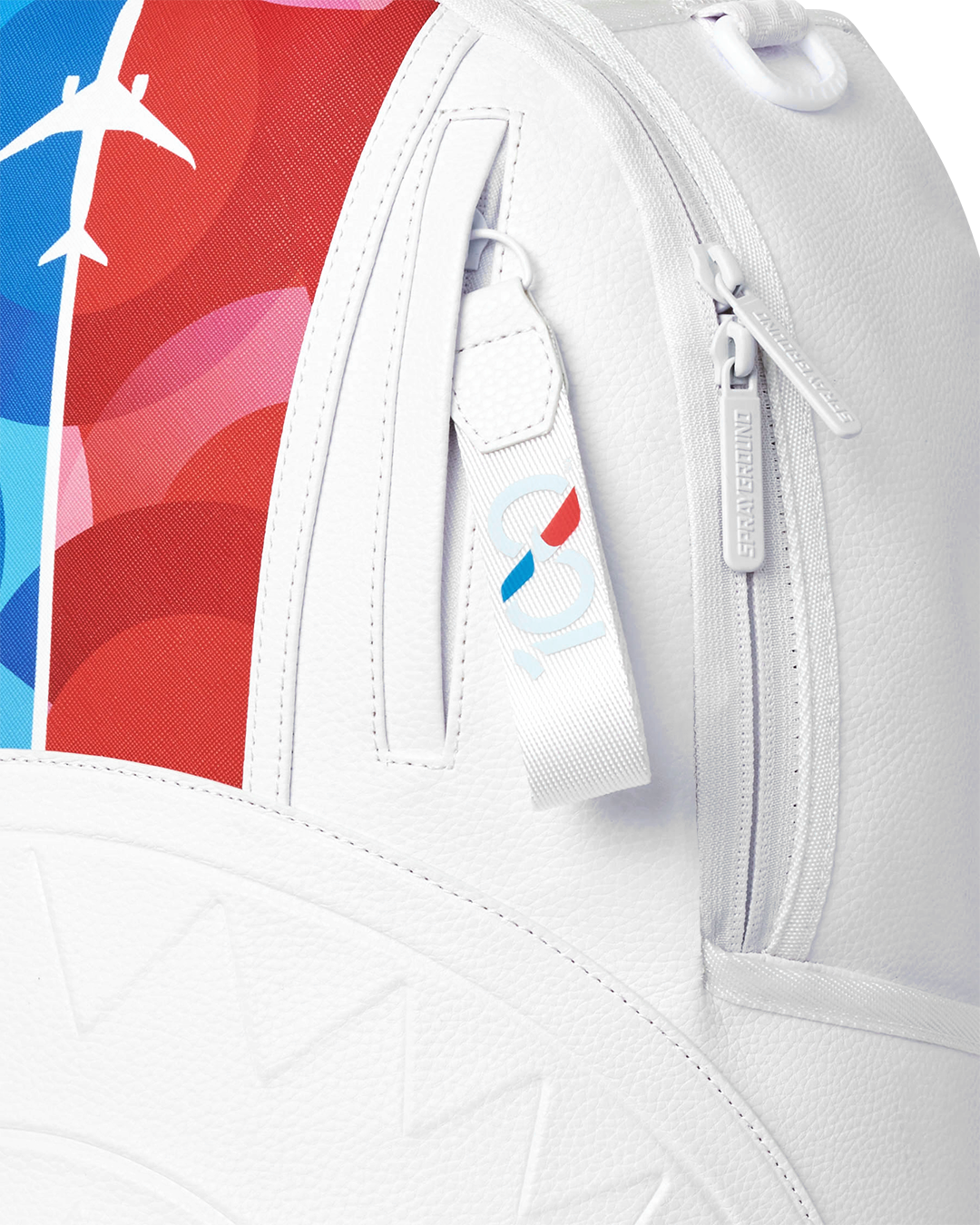 SPRAYGROUND® BACKPACK AMERICAN AIRLINES MAXIMUM ALTITUDE BACKPACK (WHITE)