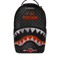 SPRAYGROUNDÂ® BACKPACK BOEING P-51 MUSTANG SHARKMOUTH BACKPACK