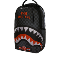 SPRAYGROUNDÂ® BACKPACK BOEING P-51 MUSTANG SHARKMOUTH BACKPACK