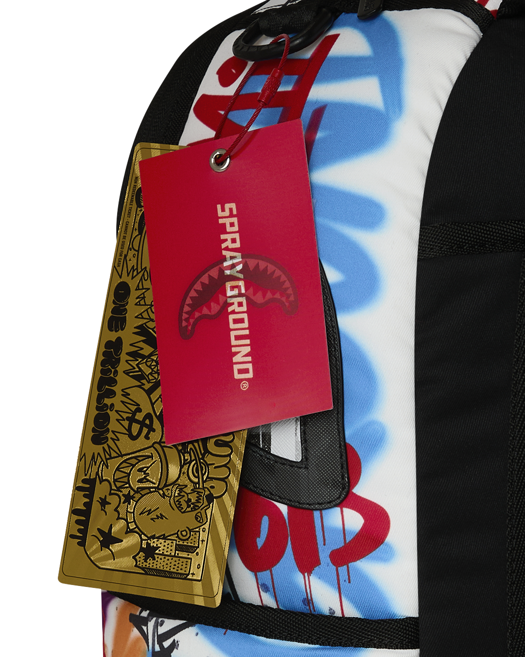 SPRAYGROUND® BACKPACK TAGGED PUFFER UP BACKPACK