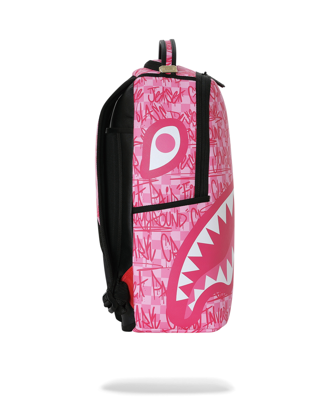 SPRAYGROUND® BACKPACK PINK CHECK GRAFFITI BACKPACK