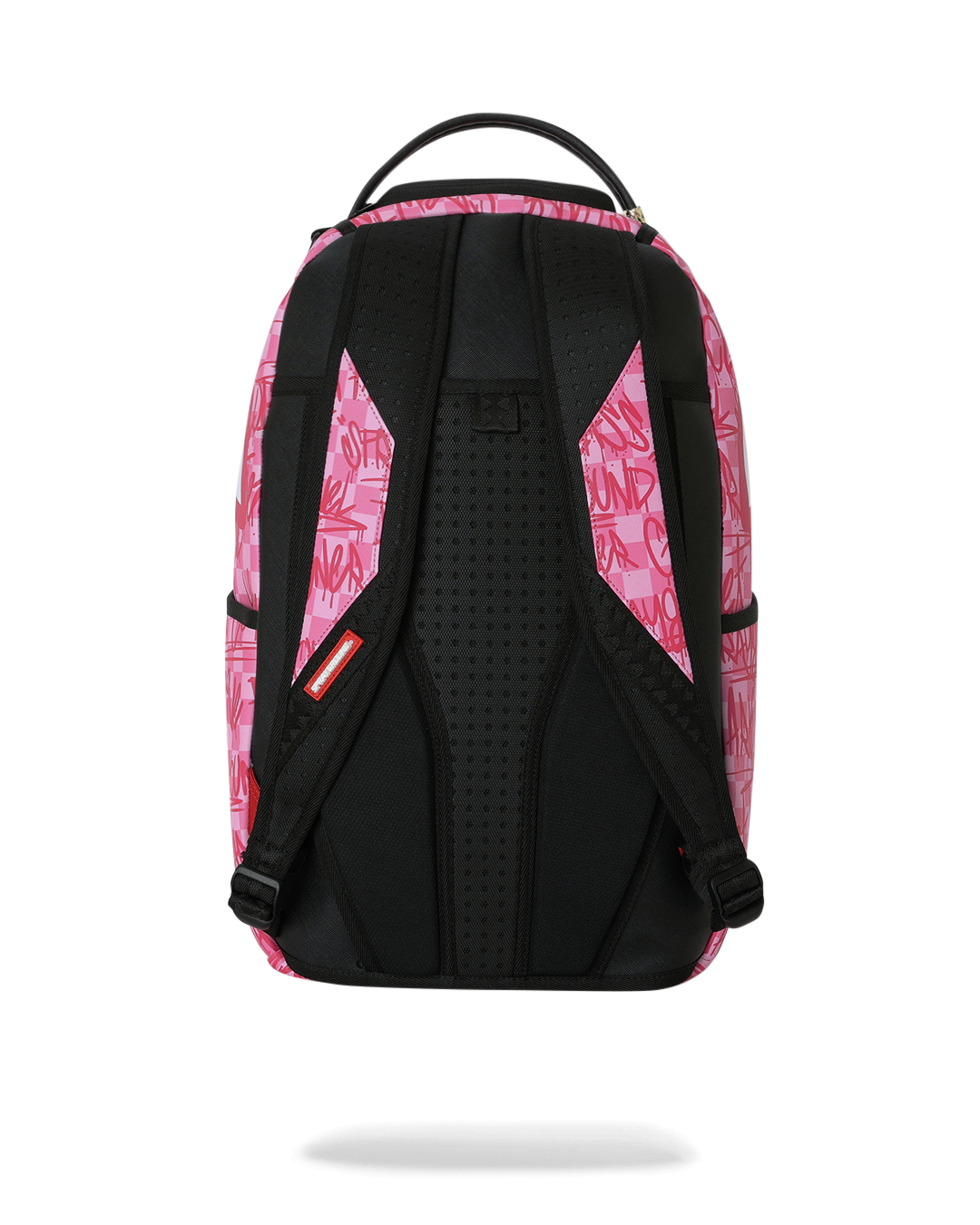 SPRAYGROUND® BACKPACK PINK CHECK GRAFFITI BACKPACK