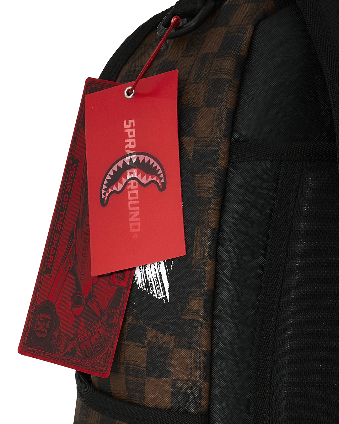 SPRAYGROUND® BACKPACK MIDNIGHT SHADOW SHARKS IN PARIS BROWN BACKPACK