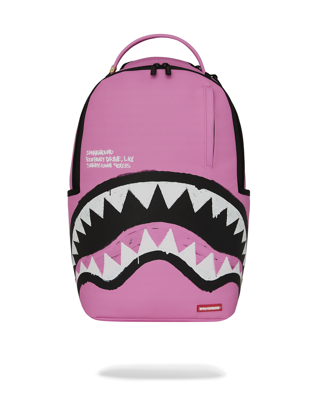 SPRAYGROUND® BACKPACK PINK SHARK CENTRAL PAINTED BACKPACK
