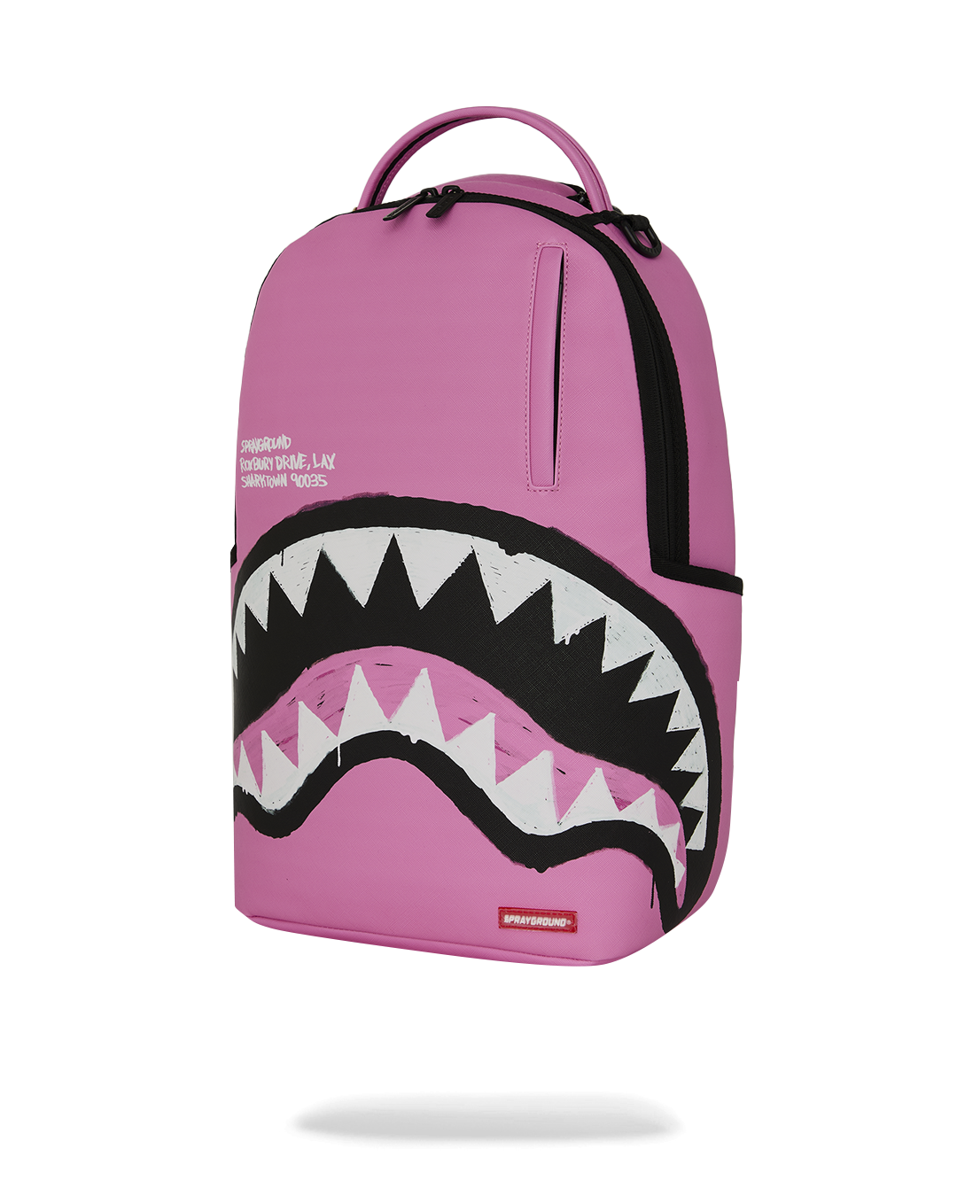 SPRAYGROUND® BACKPACK PINK SHARK CENTRAL PAINTED BACKPACK