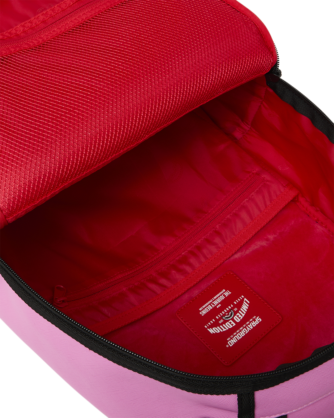 SPRAYGROUND® BACKPACK PINK SHARK CENTRAL PAINTED BACKPACK