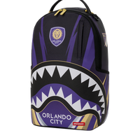 SPRAYGROUNDÂ® BACKPACK MLS ORLANDO CITY SHARKMOUTH DLXSV BACKPACK