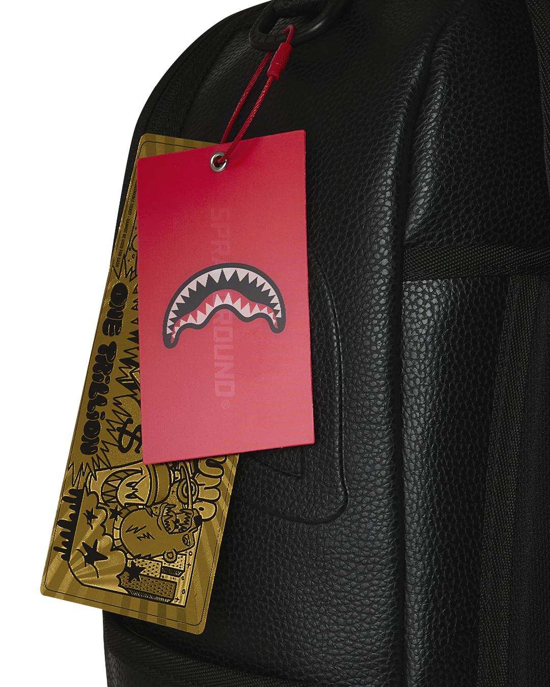 SPRAYGROUND® BACKPACK SHARK CENTRAL GOLD TAG BACKPACK