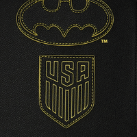 SPRAYGROUNDÂ® BACKPACK USSF x DC BATMAN AND USSF LOGO BACKPACK