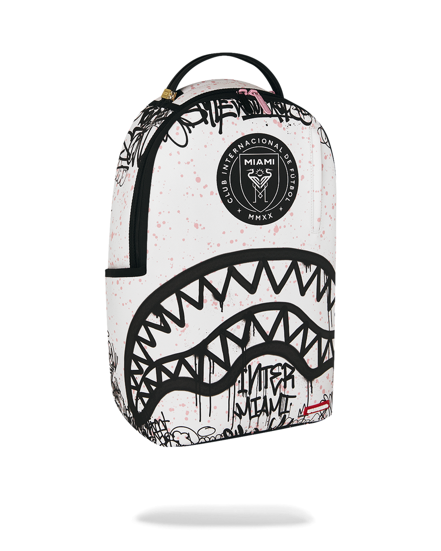 MLS COLLAB - INTERMIAMI STREETART (WHT) DLXSV BACKPACK – SPRAYGROUND®