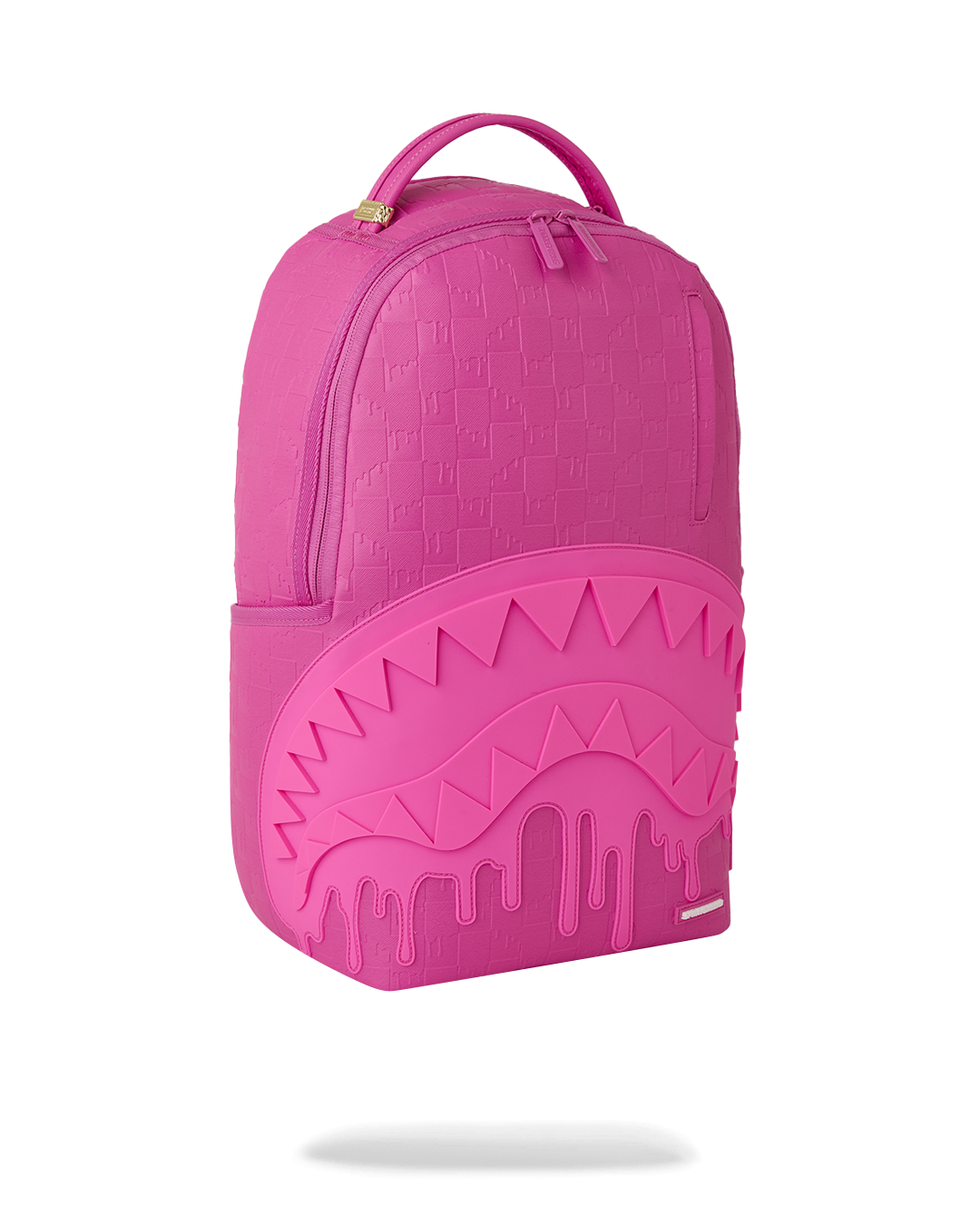 SPRAYGROUND® BACKPACK EMBOSS PINK DRIP CHECK BACKPACK