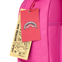 SPRAYGROUND® BACKPACK EMBOSS PINK DRIP CHECK BACKPACK
