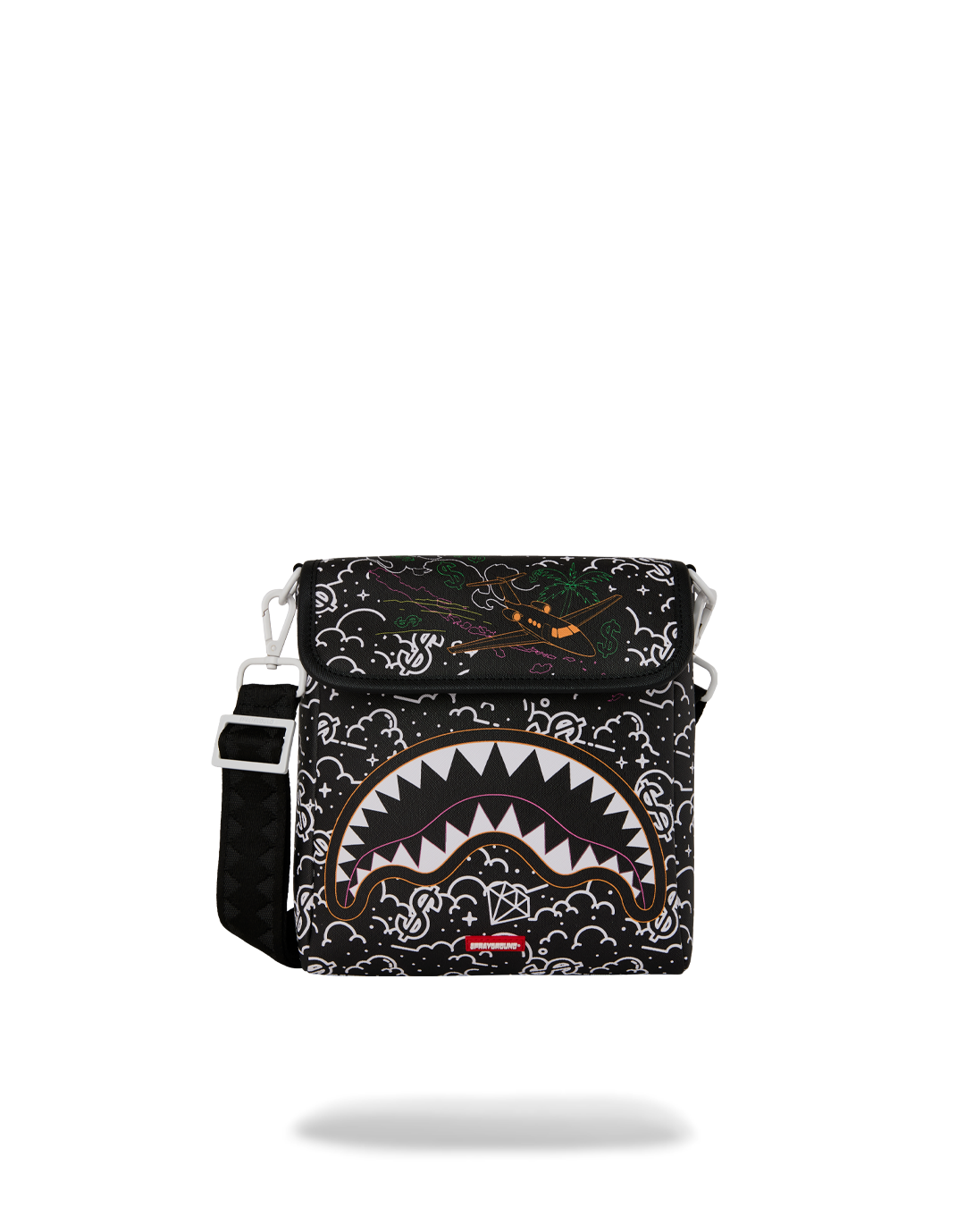 SPRAYGROUND® SLING DOODLE JET MESSENGER SLING