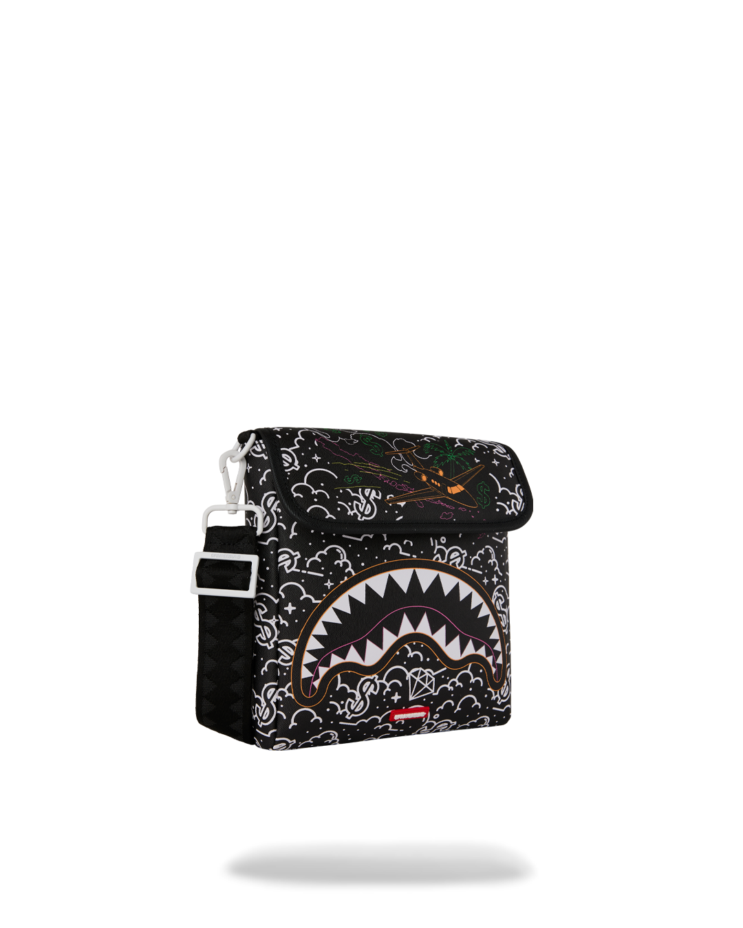 SPRAYGROUND® SLING DOODLE JET MESSENGER SLING