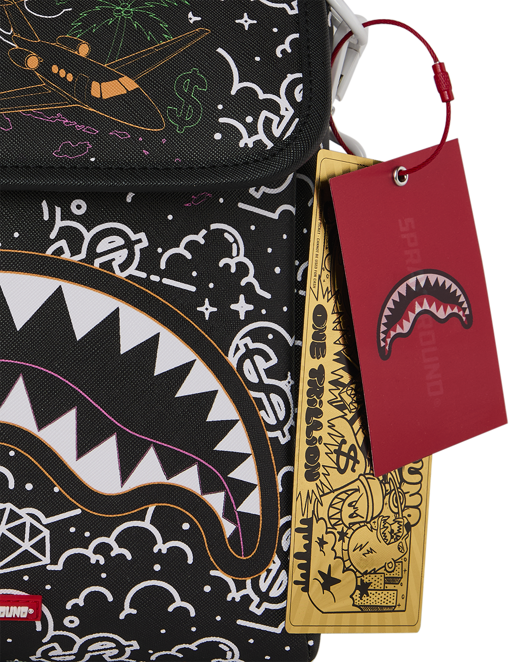 SPRAYGROUND® SLING DOODLE JET MESSENGER SLING