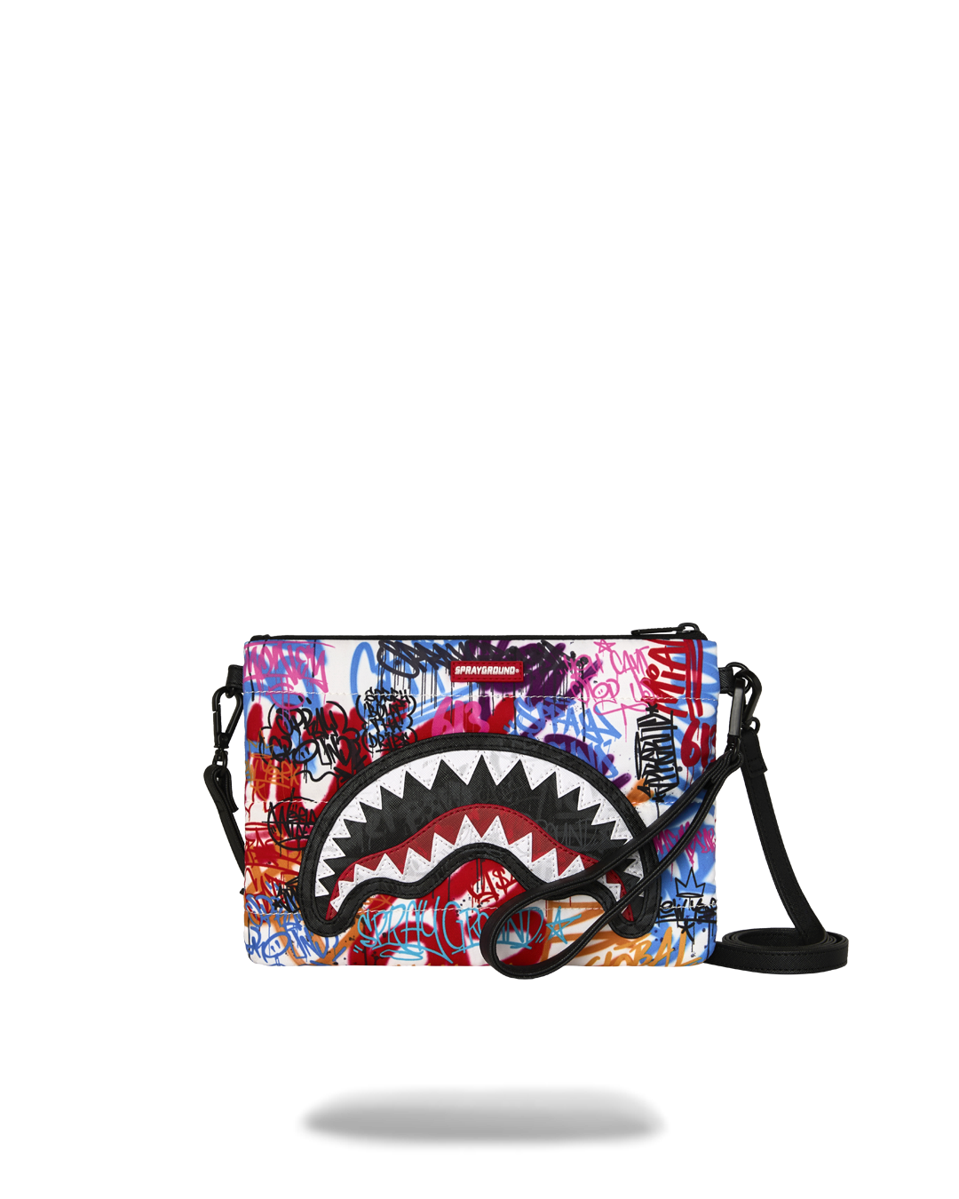 SPRAYGROUND® POUCHETTE TAGGED UP PUFFER CROSSOVER CLUTCH