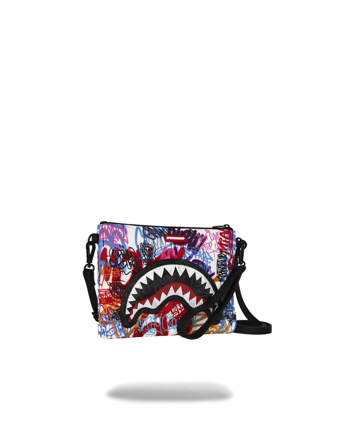 SPRAYGROUND® POUCHETTE TAGGED UP PUFFER CROSSOVER CLUTCH